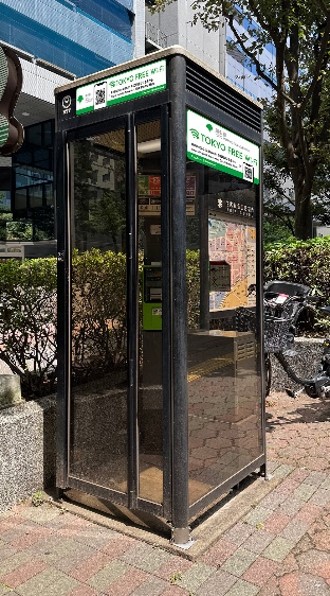 電話ボックスのイメージ図