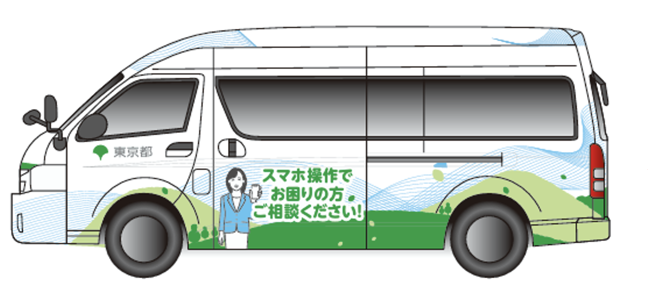 ラッピングされた車両イメージ