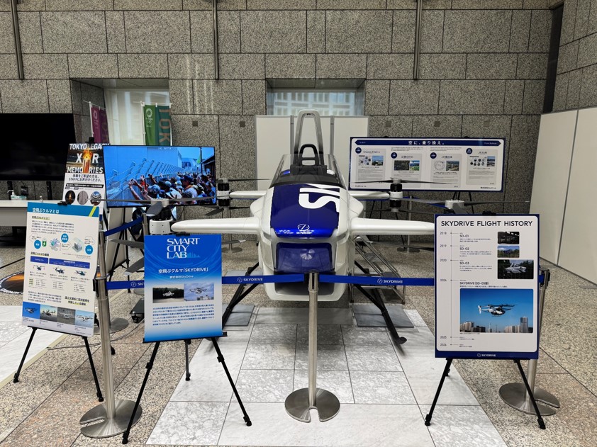 空飛ぶクルマ「SD-03」